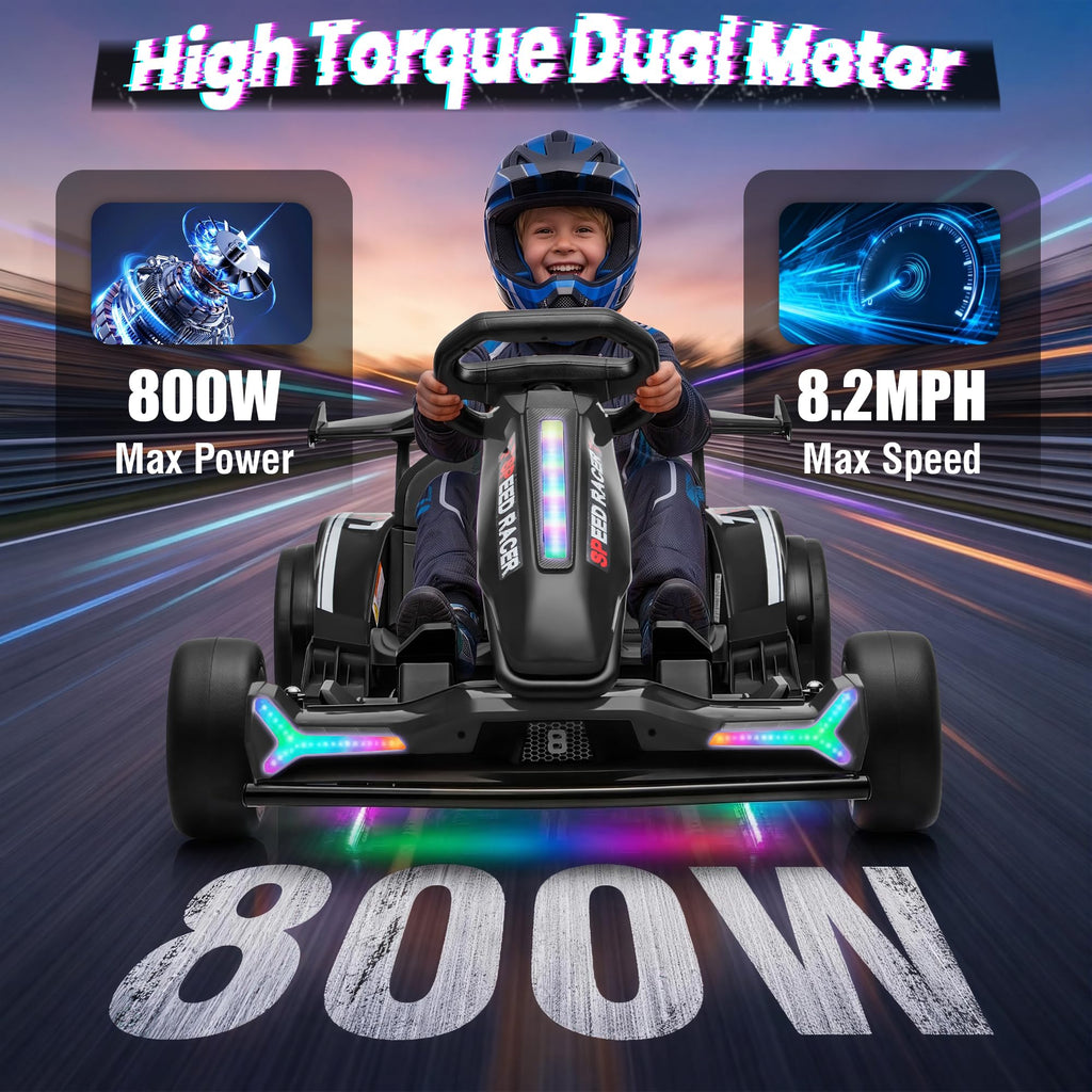 24V 800W Electric Drift Go-Kart
