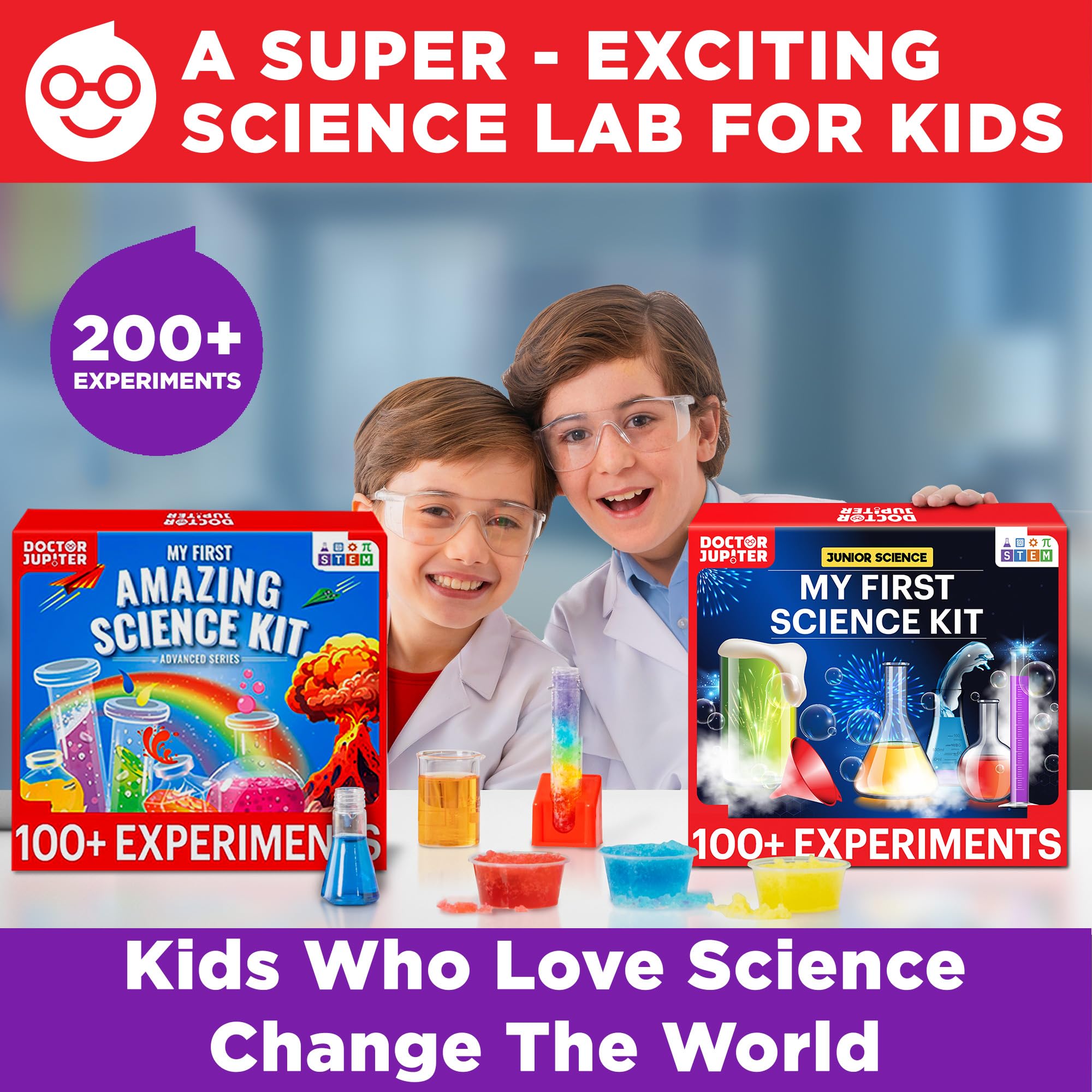 Doctor Jupiter 135-Experiment Science Kit