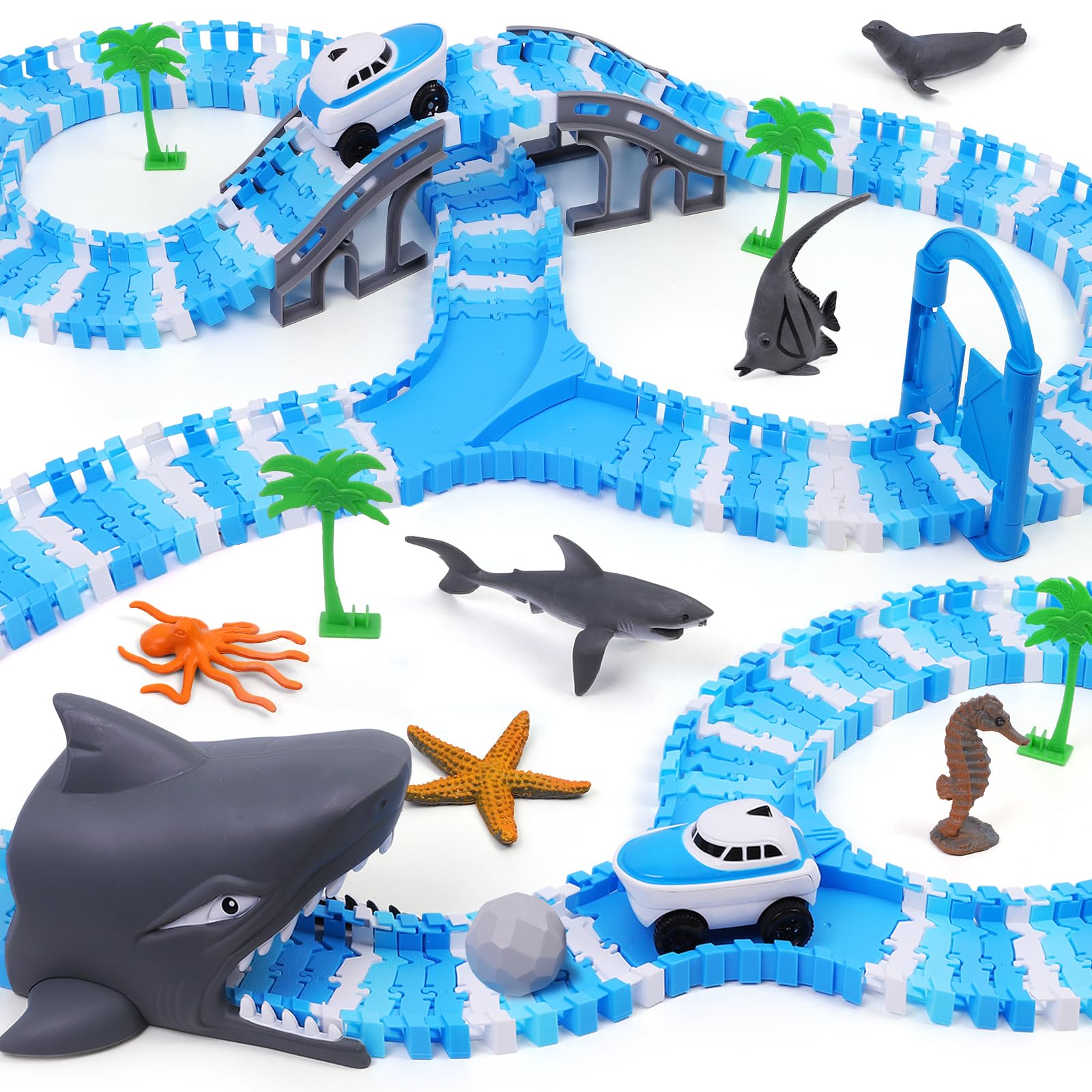 220-Piece Construction Race Track Set