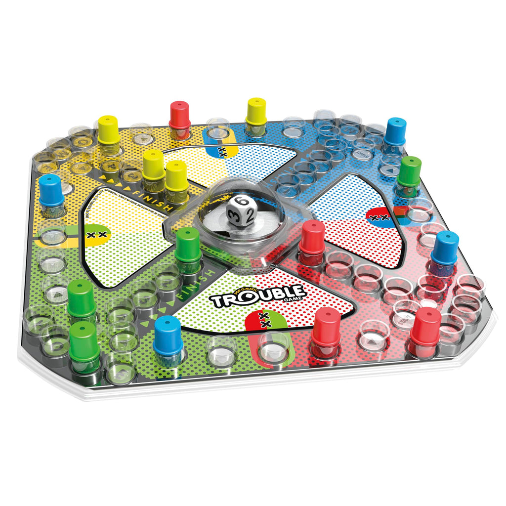 Hasbro Trouble Board Game with Pop-O-Matic