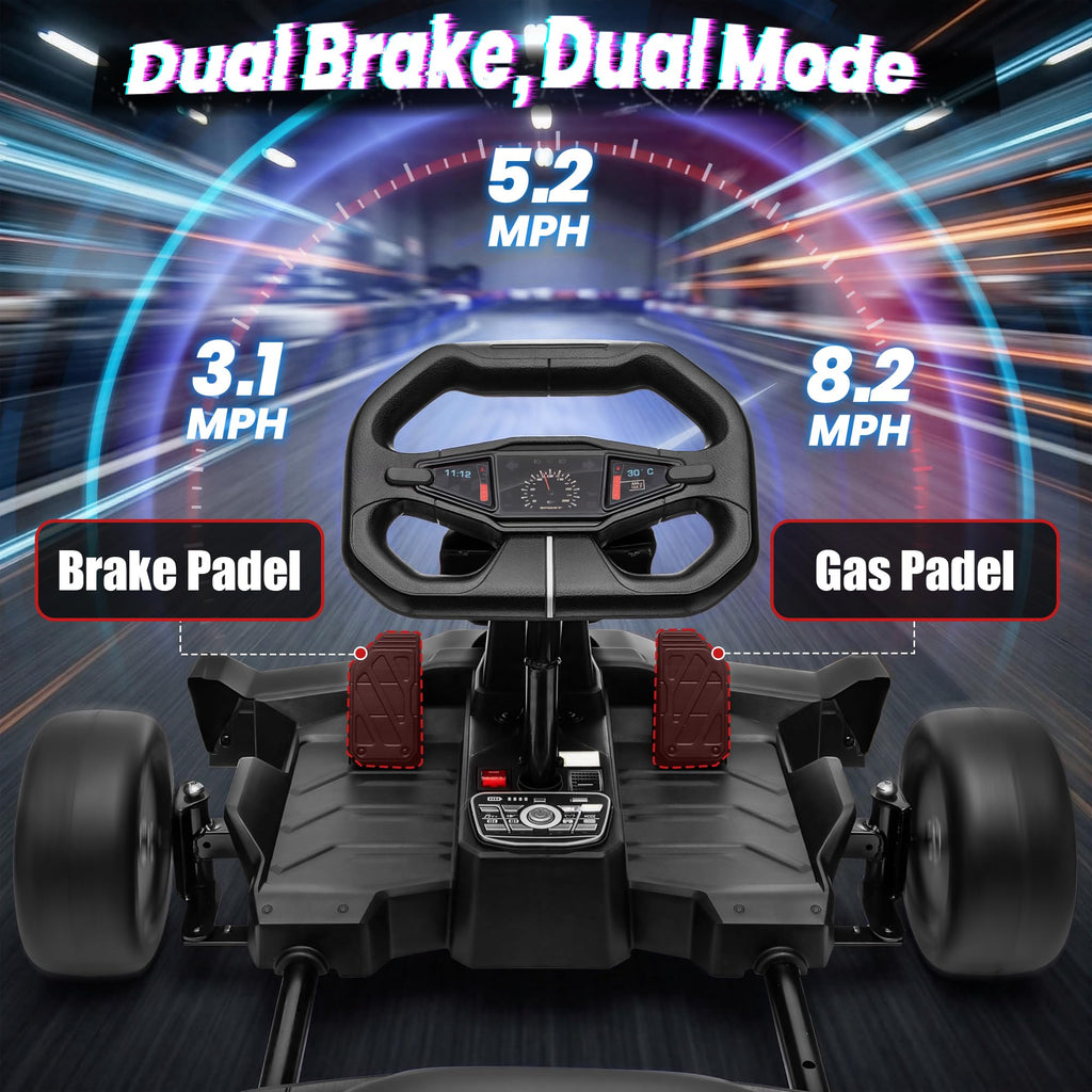 24V 800W Electric Drift Go-Kart