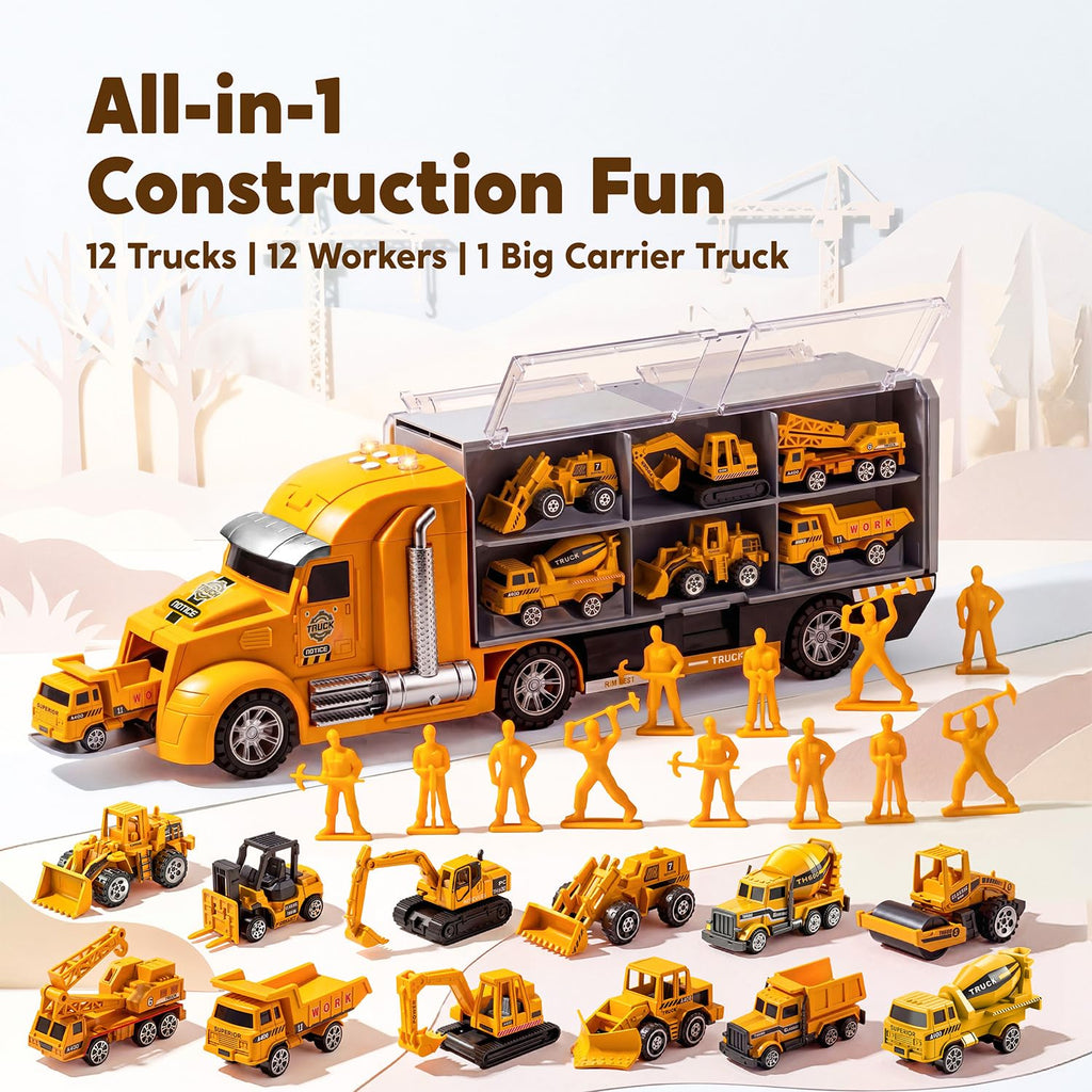 JOYIN 25-in-1 Rescue Vehicle Carrier Set