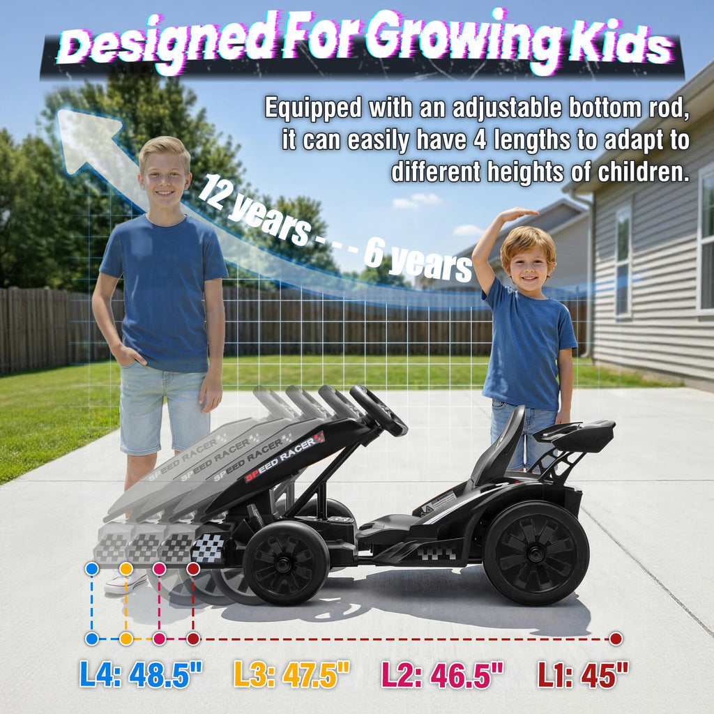 24V 800W Electric Drift Go-Kart