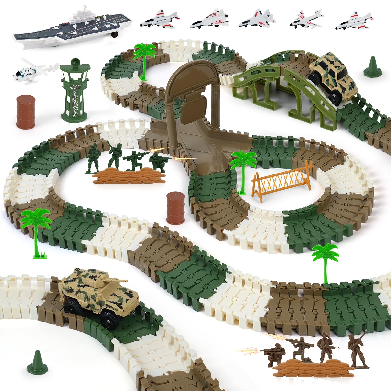 220-Piece Construction Race Track Set