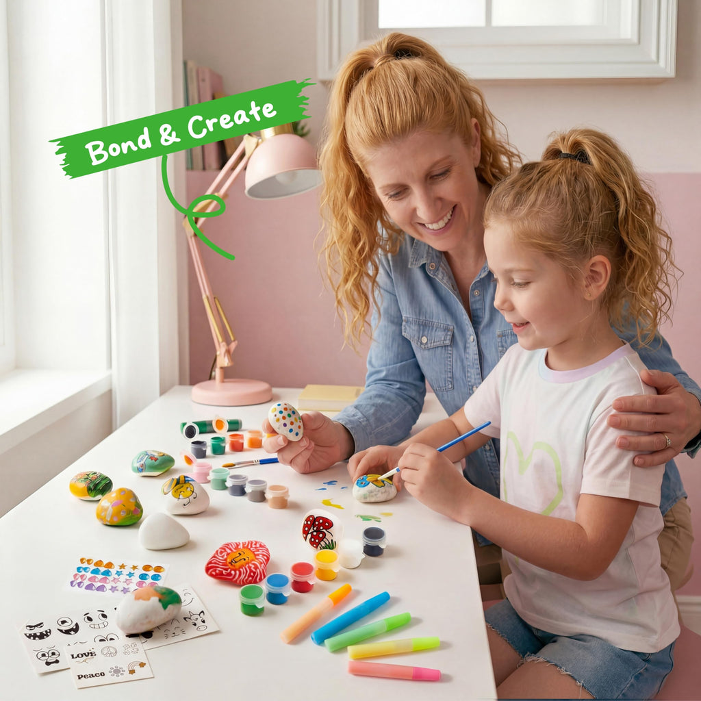 JOYIN Rock Painting Craft Kit