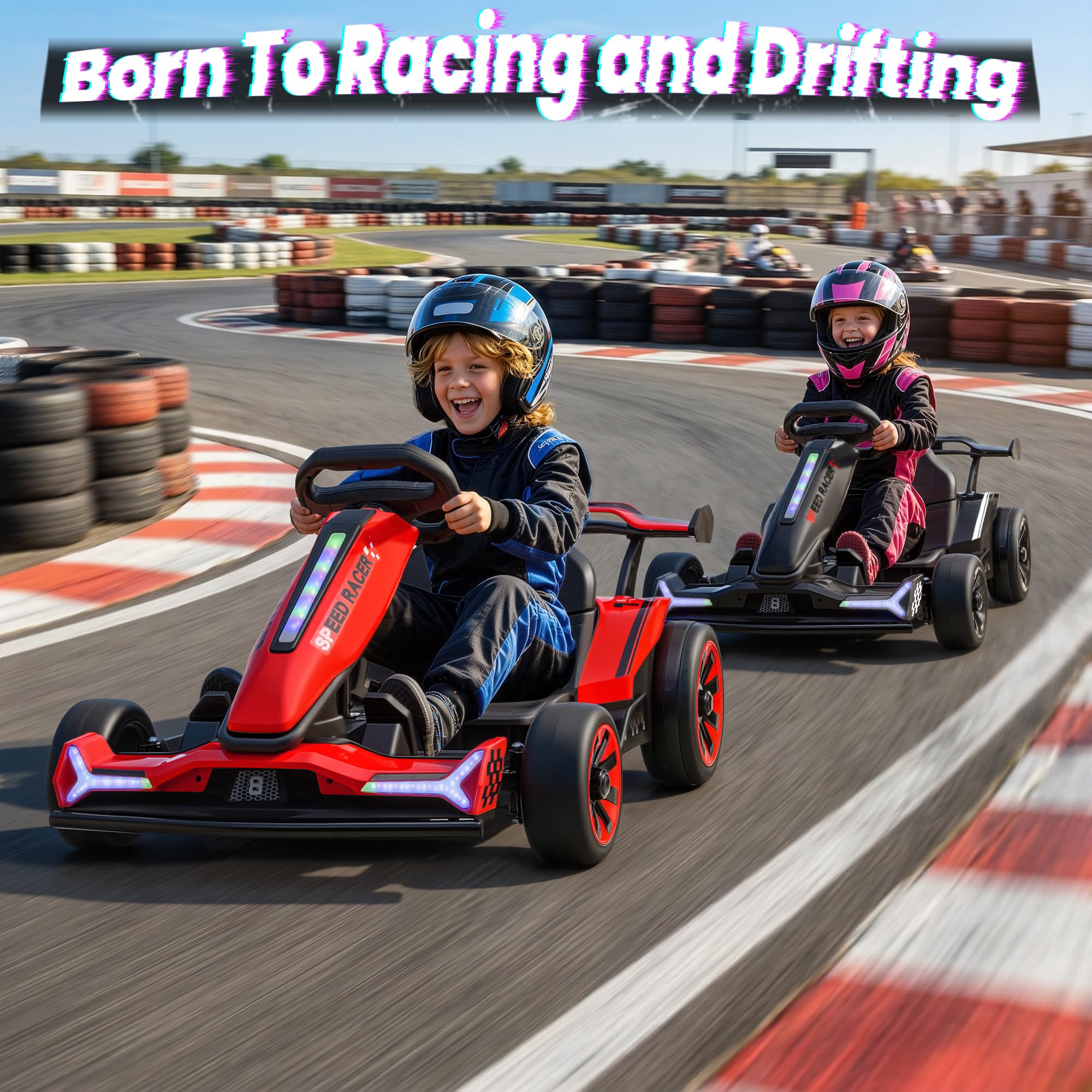 24V 800W Electric Drift Go-Kart