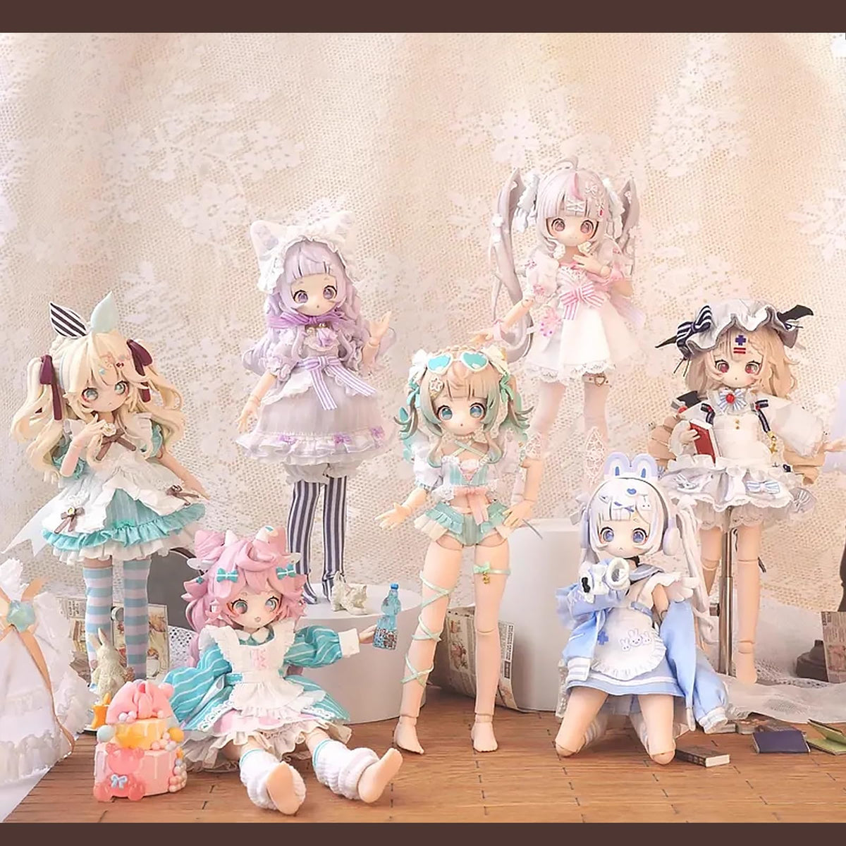 CALEMBOU Sugary Girls 18cm BJD Blind Box