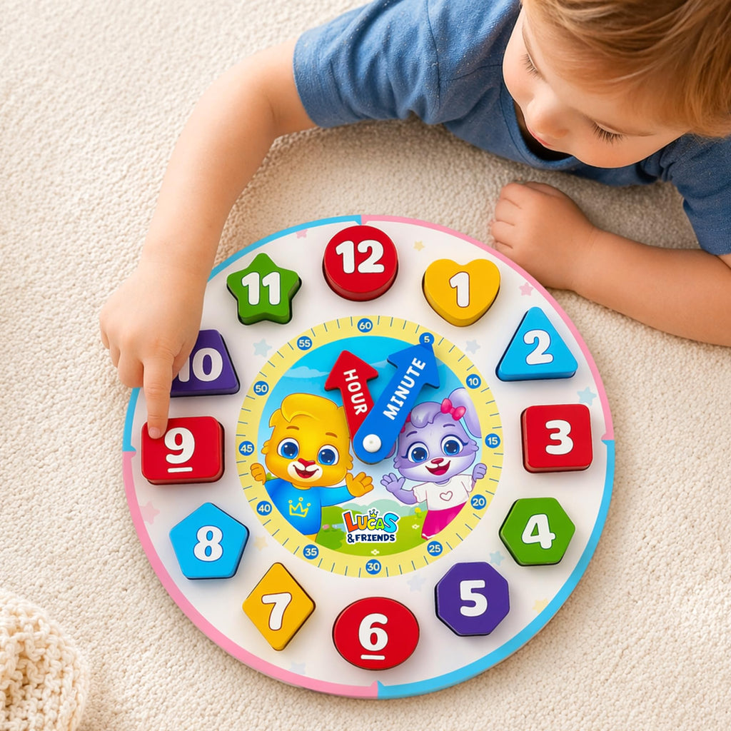 5-in-1 Wooden Alphabet and Math Learning Bundle