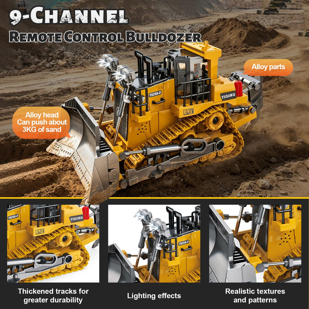 ADTHLIER 4-in-1 Construction Vehicle Set