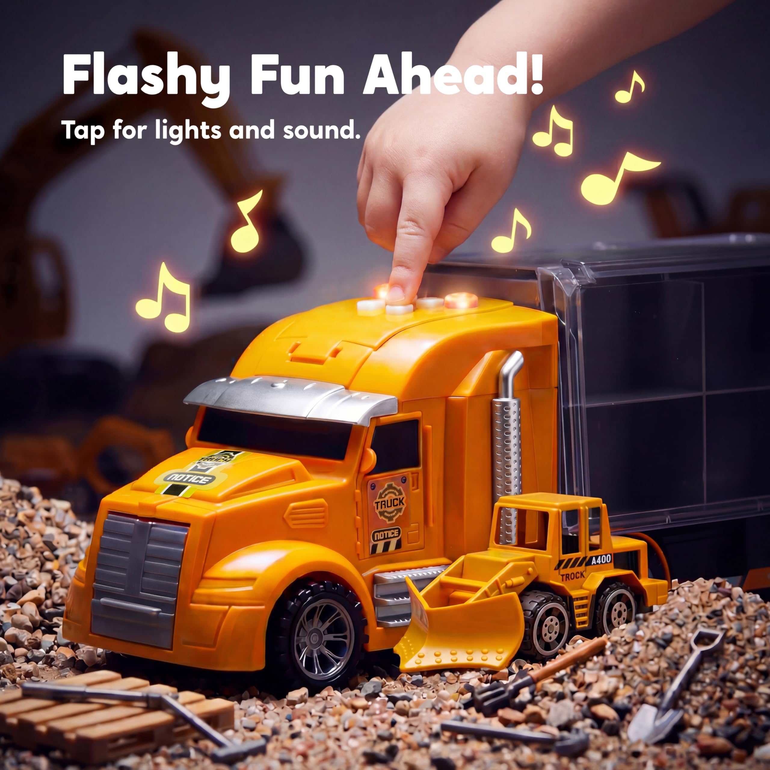 JOYIN 25-in-1 Rescue Vehicle Carrier Set