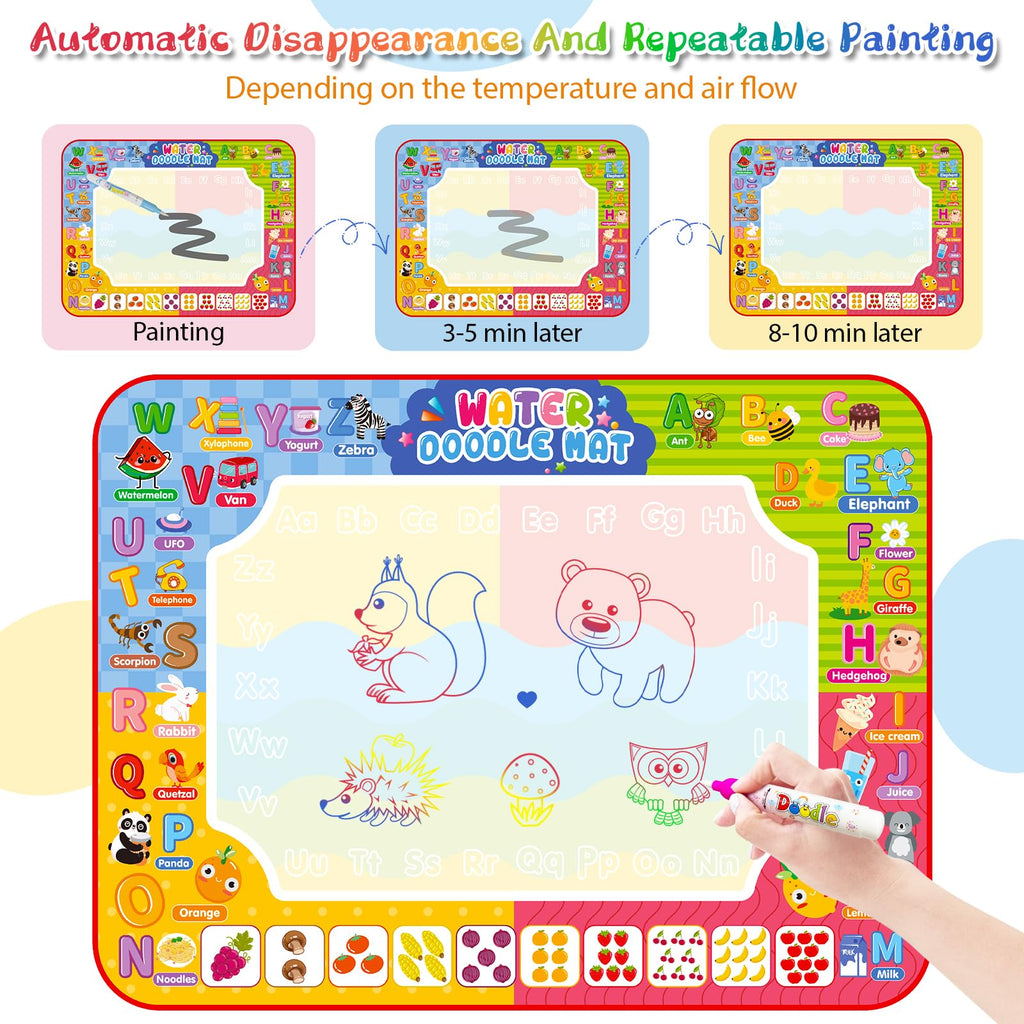 60 x 40-Inch Reusable Water Doodle Mat