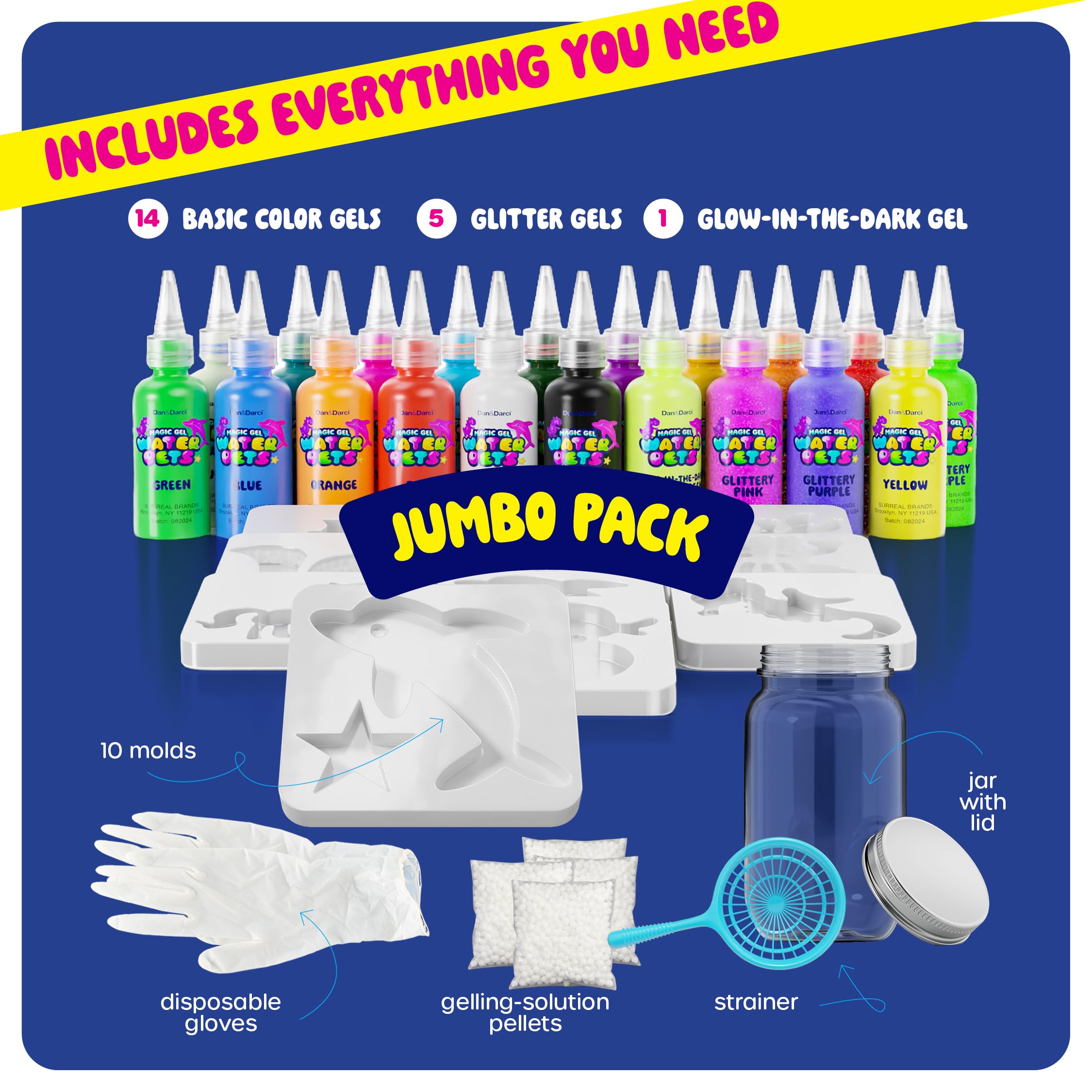 Aqua Fairy Water Gel Craft Kit