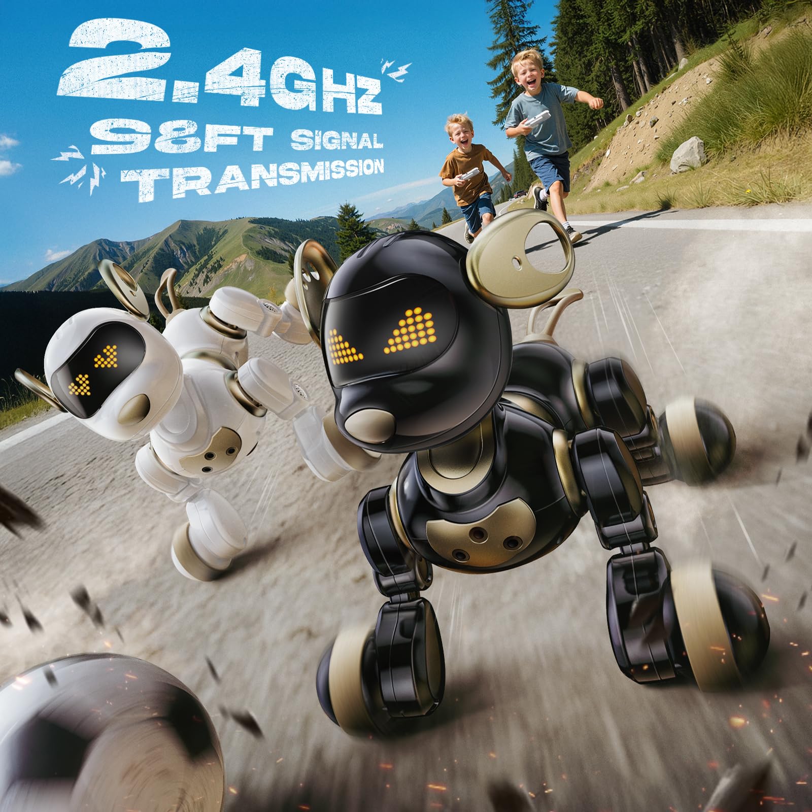 Ruko Smart Robot and Robot Dog Bundle