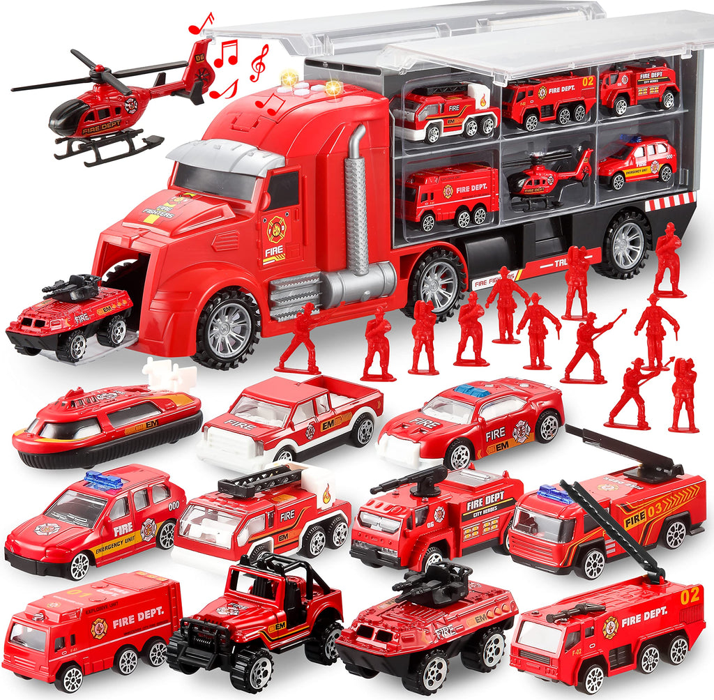 JOYIN 25-in-1 Rescue Vehicle Carrier Set