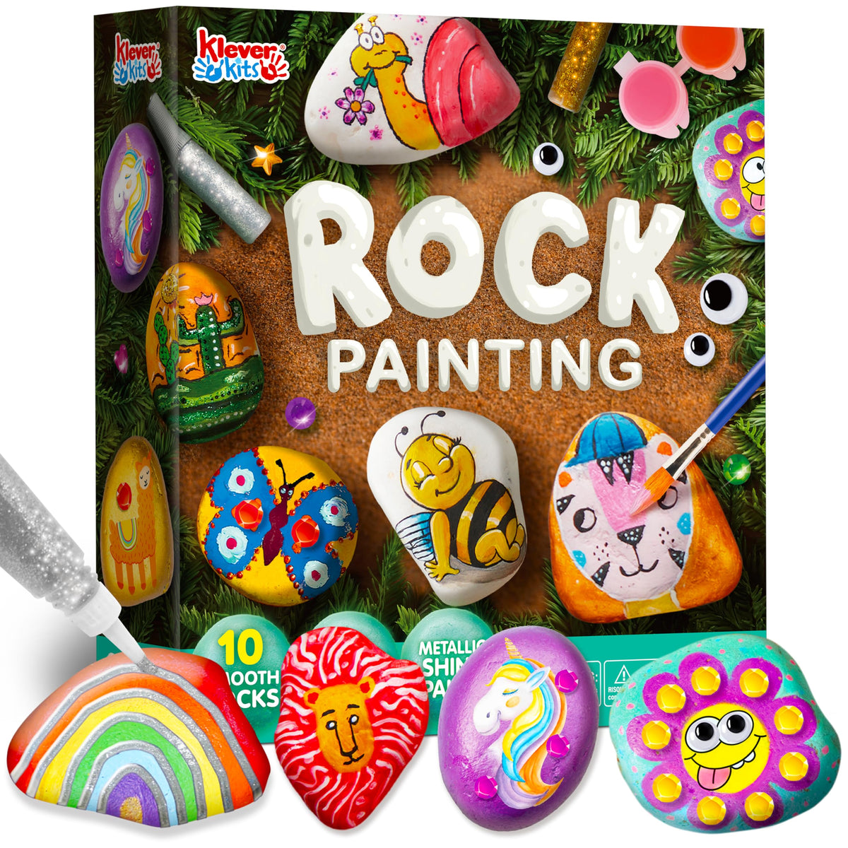 JOYIN Rock Painting Craft Kit
