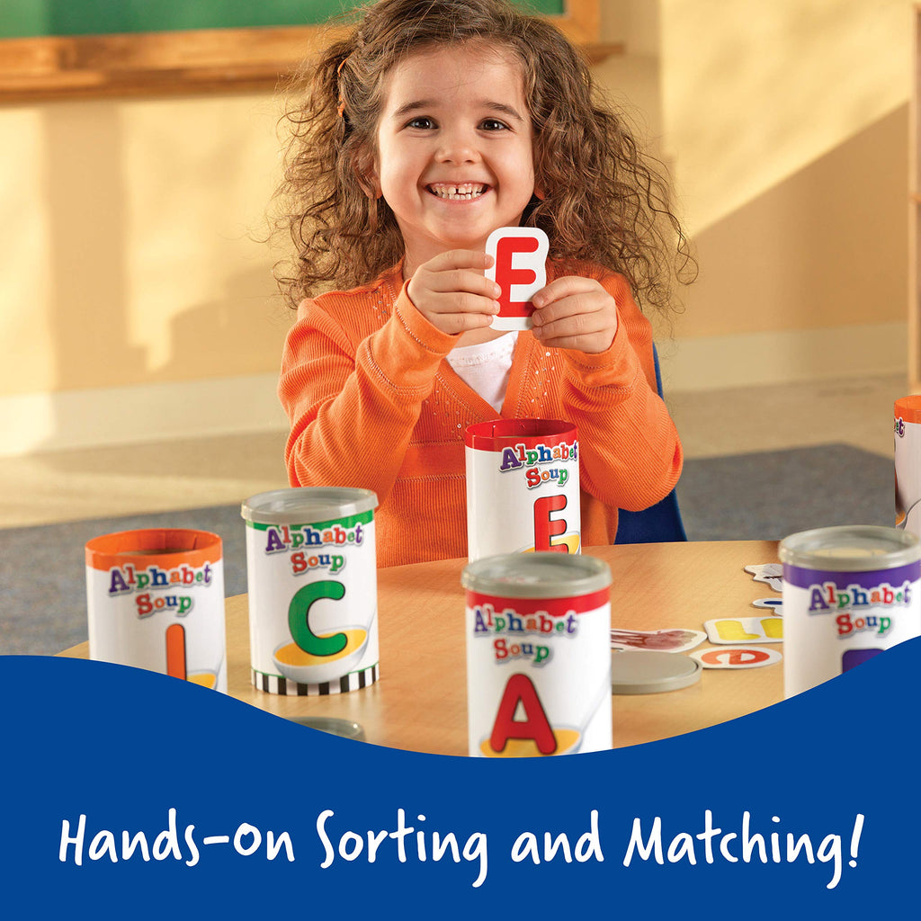 Alphabet Soup Sorters 208-Piece Learning Set