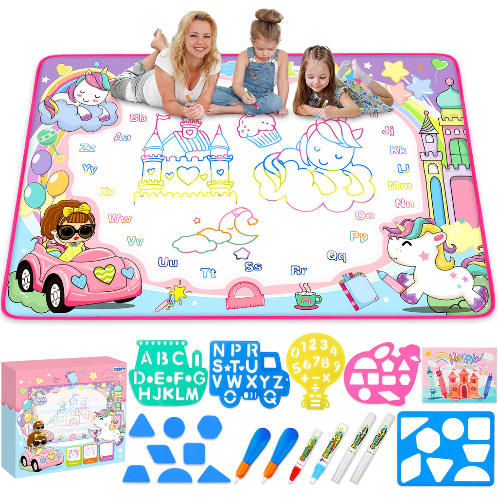 40 x 28-Inch Reusable Water Doodle Mat