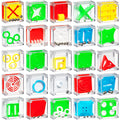 1,440-Pack Mini 3D Maze Puzzle Cubes