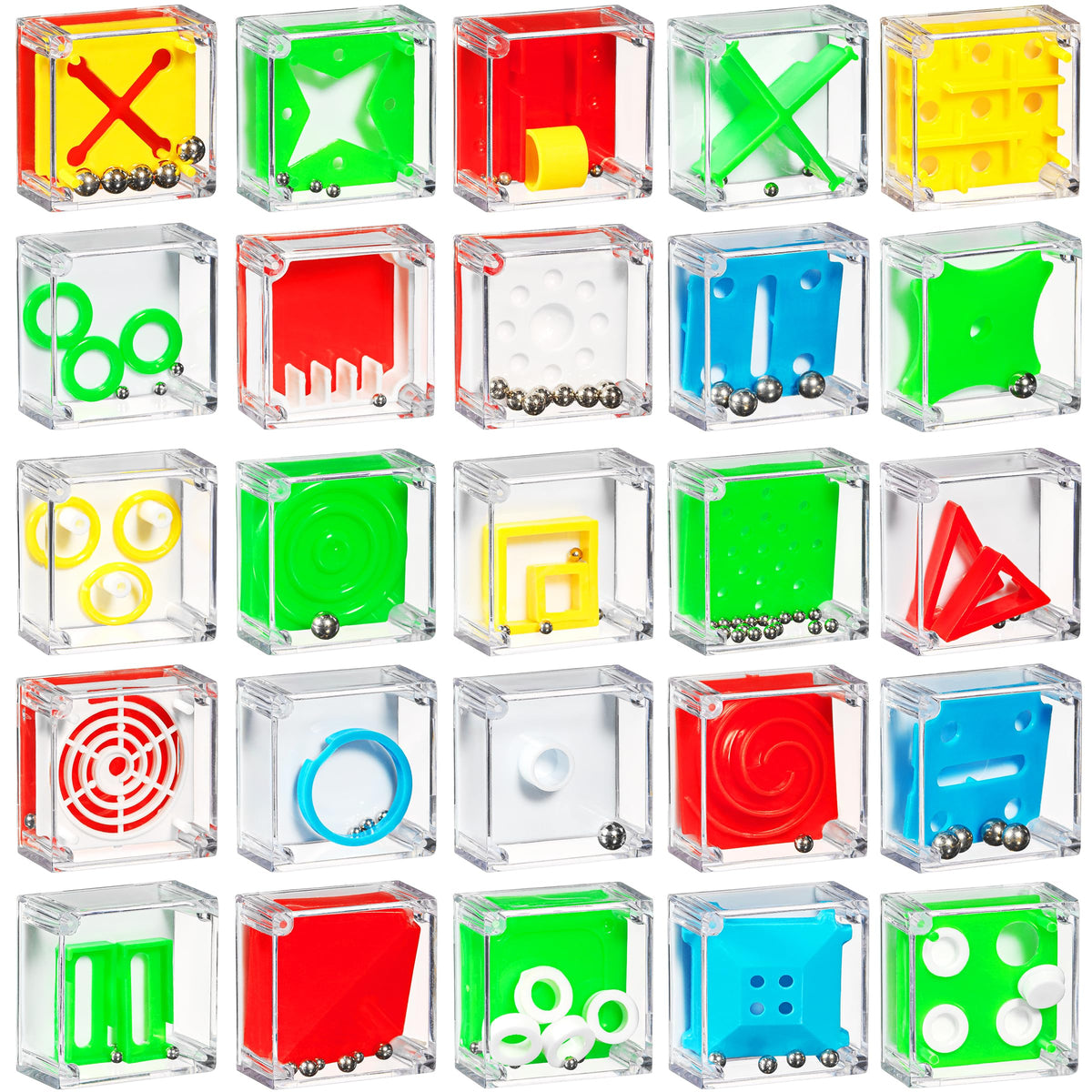 1,440-Pack Mini 3D Maze Puzzle Cubes