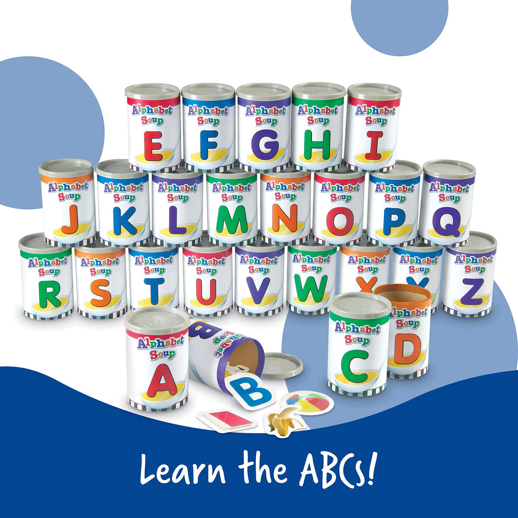 Alphabet Soup Sorters 208-Piece Learning Set