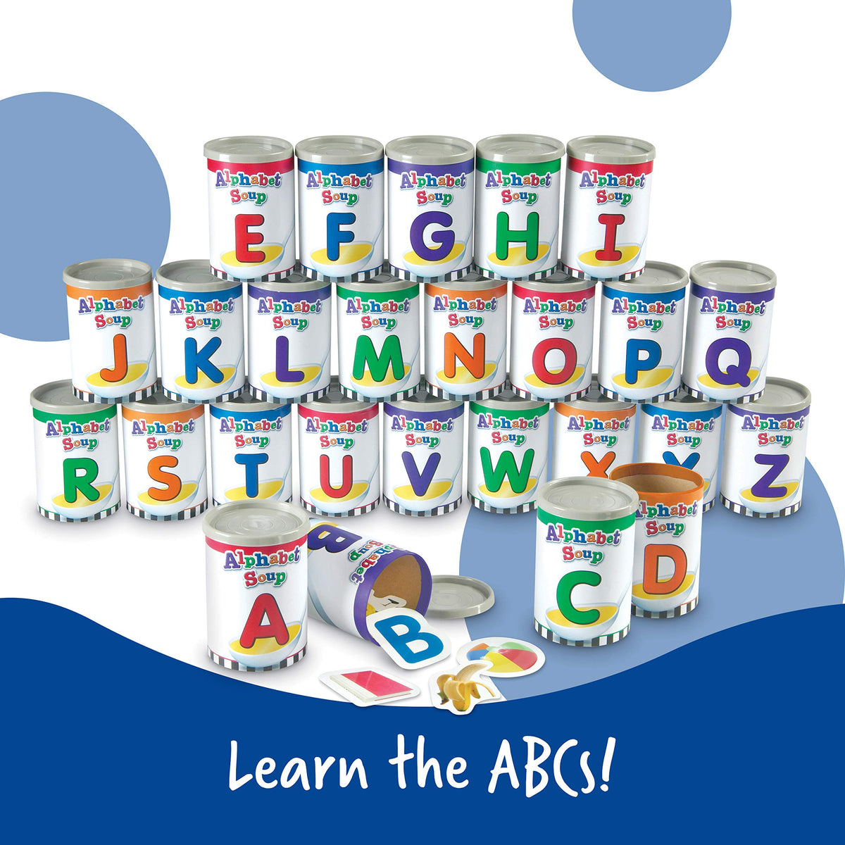 Alphabet Soup Sorters 208-Piece Learning Set