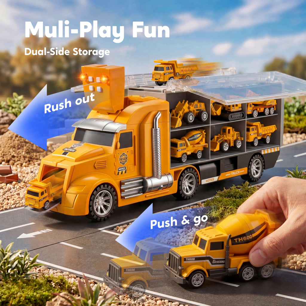 JOYIN 25-in-1 Rescue Vehicle Carrier Set